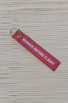 2 Adet F-35a Remove Before Flight Joint Strike Fighter Yazili Kirmizi Beyaz Nakis İslemeli Bez Anahtarlik