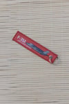 F-35a Remove Before Flight Yazili Kirmizi Beyaz Nakis İslemeli Bez Anahtarlik