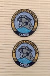Kara Havacilik Alay Komutanligi İzmir Yazili Nakis İslemeli Arma Pec Patch