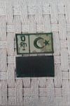 Kara Kuvvetleri Kamuflaj Renkli Nakis İslemeli 0 Rh - Kan Gruplu Arma Pec Patch