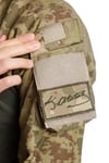Kara Kuvvetleri Kamuflaj Renkli Uzun Kollu Taktik Likrali Operasyon Combat Tisort