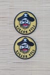 Korsan Filo Yazili Korsan Logolu Nakis İslemeli Arma Pec Patch