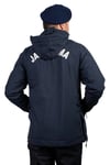Lacivert Renkli Jandarma Asayis 5 Cepli Uzun Kollu Soguk Gecirmez Softshell Kapusonlu Taktik Mont
