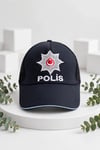Lacivert Renkli Polis Sapka Kep