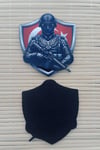 Ozel Harekat Ayyildiz Kabartmali 3D TPU Termoplastik Gogus Arma Pec Patch