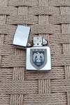 Ozel Tasarim Metal Renkli Hava Kuvvetleri Amblemli Benzinli Premium Zippo Cakmak