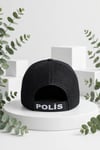 Siyah Renkli Cevik Kuvvet Polis Sapka Kep