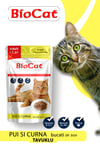 Biocat Tavuklu Ve Hindili Yetişkin Kedi Yaş Maması Pouch 100 gr
