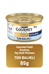 Gold Kıyılmış Hindili Kedi Konservesi 85 G