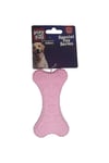 Pati Desenli Plastik Köpek Oyuncağı 10x5,5 Cm
