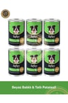 Plus Sos İçinde Et Parçacıklı Beyaz Balıklı ve Tatlı Patatesli Yetişkin Köpek Maması 6x400gr