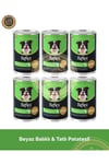 Plus Sos İçinde Et Parçacıklı Beyaz Balıklı ve Tatlı Patatesli Yetişkin Köpek Maması 6x400gr