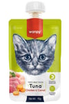 Tasty Meat Paste Taze Sıvı Kedi Ödül Maması Karışık 90gr - 12 Adet