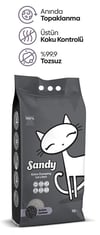 Tozsuz Active Carbon Sodyum Bentonit Topaklanan Kedi Kumu 10 Kg
