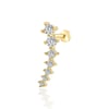 7sıra taş tragus piercing
