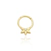 Çiçek model helix piercing