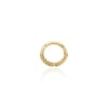 Halka helix piercing