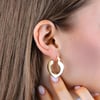 Modern halka küpe