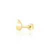 Taşsız damla tragus piercing