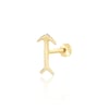 Taşsız ok model tragus piercing