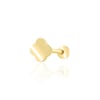 Taşsız yonca tragus piercing