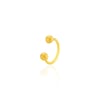 Toplu septum yarım halka piercing