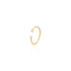 Toplu septum yarım halka piercing