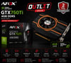 AFOX GEFORCE GTX750TI 4GB DDR5 Ekran Kartı AF750TI-4096D5H3-V3