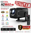 EZCOOL H2 Max 390 Ansı-lümen Fullhd Android 11 Akıllı Projeksiyon Cihazı