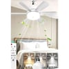 Helios Vantilatörlü LED Ampul E27 Duy Uzaktan Kumandalı 3 Modlu Fanlı Lamba