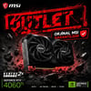 MSI GEFORCE RTX 4060 TI 8G VENTUS 2X BLACK E1 OC RTX4060TI 8GB GDDR6 128B DX12 PCIE 4.0 X16 Ekran Kartı