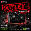 MSI GEFORCE RTX 4060 TI 8G VENTUS 2X BLACK E1 OC RTX4060TI 8GB GDDR6 128B DX12 PCIE 4.0 X16 Ekran Kartı