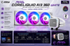 MSI MAG CORELIQUID A13 360 WHITE 360MM ARGB Intel LGA1851/LGA1700 AMD AM5/AM4 Uyumlu Sıvı İşlemci Soğutucu