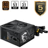 MSI MAG FORGE 141A B75 PCIE5 II Temperli Cam 6 x120mm Auto RGB Fan 750W Bronz ATX Gaming Bilgisayar Kasası