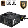MSI MAG FORGE 141A B75 PCIE5 II Temperli Cam 6 x120mm Auto RGB Fan 750W Bronz ATX Gaming Bilgisayar Kasası