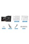 MSI Pro B650M-A Wi-fi AM5 DDR5 6400 Mhz Hdmi DP M.2 AMD B650 DDR5 MATX Anakart