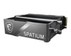 Msı Ssd Spatıum M570 Pro Pcıe 5.0 Nvme M.2 2tb Frozr R:12400 W:11
