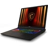 MSI VECTOR 16 HX AI A2XWHG-091XTR Intel Core Ultra 7-255HX GeForce RTX 5070 Ti 12GB 140W 16GB DDR5 1TB SSD 16 inç FHD+ 144Hz FreeDos Gaming Laptop