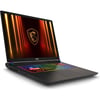 MSI VECTOR 16 HX AI A2XWHG-091XTR Intel Core Ultra 7-255HX GeForce RTX 5070 Ti 12GB 140W 16GB DDR5 1TB SSD 16 inç FHD+ 144Hz FreeDos Gaming Laptop