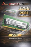 SK hynix 32GB DDR5 5600MHz Kutusuz Masaüstü RAM – Lenovo OEM
