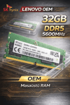 SK hynix 32GB DDR5 5600MHz Kutusuz Masaüstü RAM – Lenovo OEM