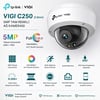 TP-Link VIGI C250 Dome 5 MP 360 Derece Gece görüşlü IP Güvenlik Kamerası