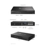 TP-Link VIGI NVR2008H-8MP 8 Kanal 8MP PoE+ NVR 4K HDMI 8x PoE+ 90W 2x SATA 32TB H.265+Kayıt Cihazı
