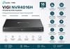 TP-Link, VIGI, NVR4016H, 16 Kanal, NVR, IP Kamera Kayıt Cihazı, 64TB HDD Desteği, 4 SATA, H.265+, 4K, 2 USB, Nvr Kayıt Cihazı