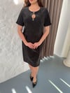 Gümüş Düğmeli Elbise