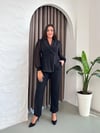 Koyu Taş Detaylı Takım
