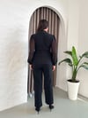 Koyu Taş Detaylı Takım