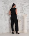 Sıfır Kol Tulum Siyah