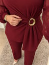 Tokalı Takım Bordo 2540B
