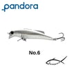 Pandora Pulsar 9.5cm 13gr  Maket Yem